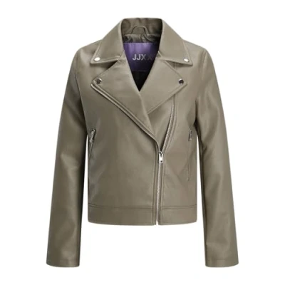 Bild av JACK &amp; JONES Damjacka Jjxx Jxgail Faux läderbikerjacka Noos fuskläderjacka, Brindle, XS