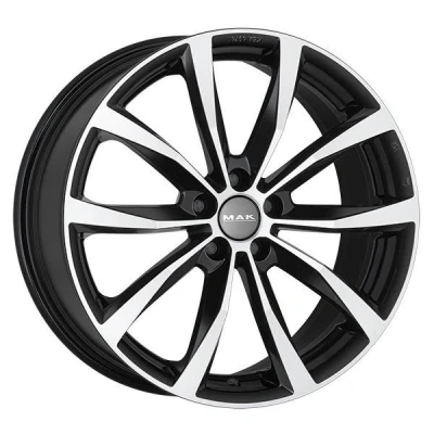 Bild av MAK Wolf Black Machined Face 7.5x17 5/110 ET40 B65.1