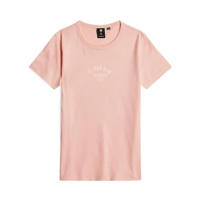 Bild av G STAR flickor barn original t shirt, Rosa (Evening Sand D24973 01 g938), 6 år