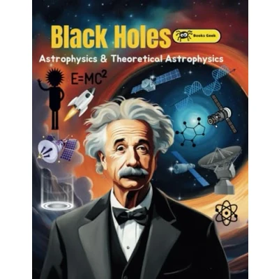Bild av Black Hole Book for Kids: explain the Physics of Holes and Theoretical Astrophysics like General Relativity Area Theorem Kids