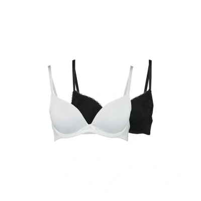 Bild av Dorina Sonia Plunge BRA 2 PACK Push upbh, Storlek: 70A, Black/white
