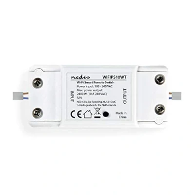 Bild av Nedis Smart switch med Wi Fi kapacitet Strömbrytare på 10 A Enkel installation kabel