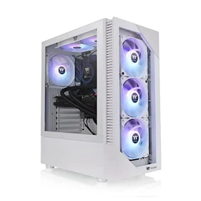 Bild av Thermaltake View 200 TG Snow ARGB Chassi Tower Vit