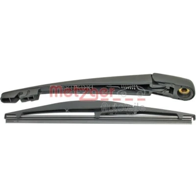 Bild av Bras d&#039;essuie glace, nettoyage des vitres Metzger 2190428 arrière pour direction à droite/à gauche avec cache, balai glace intégré