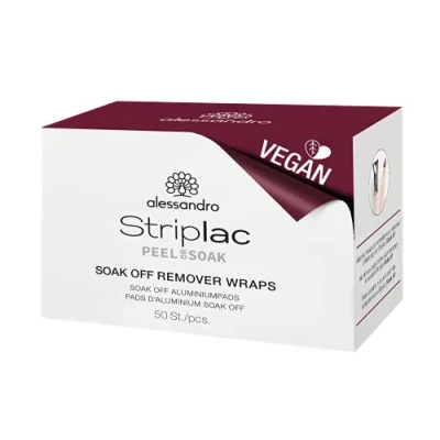 Bild av Alessandro Striplac Peel Or Soak Off Remover Wraps 50 stycken