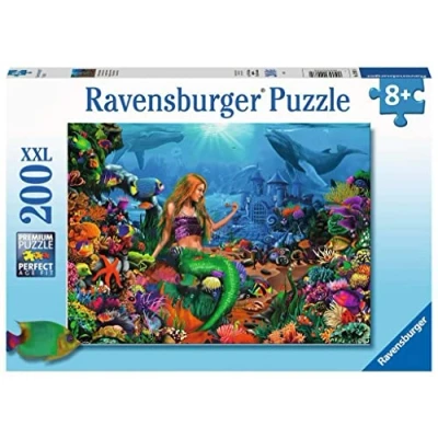 Bild av Ravensburger Pussel Sjöjungfru Drottning, 200 Bitar
