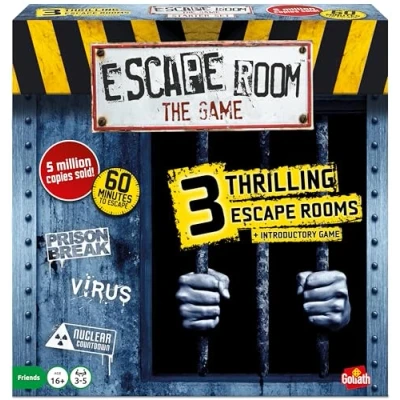 Bild av Escape Room: The Game Vol. 1, 3 Thrilling Rooms in Your Own Home!, Board Games For Adults, 5 Players, Ages 16+