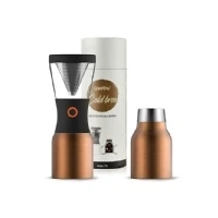 Bild av Asobu Cold Brew, Kaffebryggare för kallt kaffe, Svart, Koppar, Rostfritt stål, 1 styck