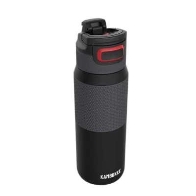 Bild av Kambukka Vattenflaska i rostfritt stål modell &quot;ELTON INSULATED NIGHTFALL&quot; 750 ml vattentät termosflaska: Snapclean Technology Diskmaskinssäkert lock bekvämt grepp lätt att hålla