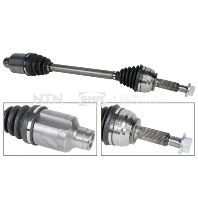 Bild av SNR DK20.002 Arbre de transmission Essieu avant droit 715 TESLA: Model S