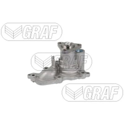 Bild av GRAF PA1423 Pompe à eau avec joint d&#039;étanchéite mécanique Acier pour système dentrainement courroie trapézoïdale nervures FORD: Focus Mk4 3/5 portes