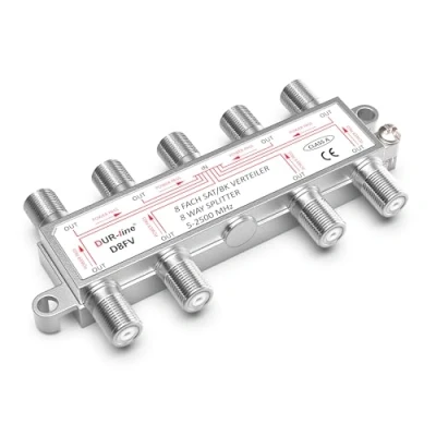 Bild av Dur Line DFV SAT/BK splitter 8 fach 8FV