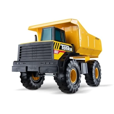 Bild av Steel Classics jättekipper, tonka, byggleksak, leksaksfordon för kreativt spel, stor dumper pojkar och flickor, barn från 3 år