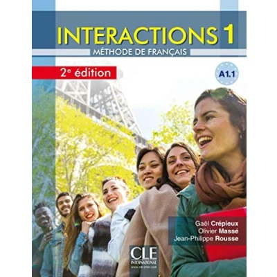 Bild av Interactions 1 Niveau A1.1 Livre de l&#039;élève + Audio téléchargeable en ligne 2ème édition: Méthode français