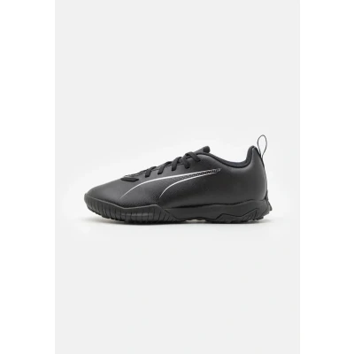 Bild av Puma Ultra 5 PLAY TT JR Unisex Fotbollsskor universaldobbar för barn, Storlek: 34, Black/white Konstmaterial