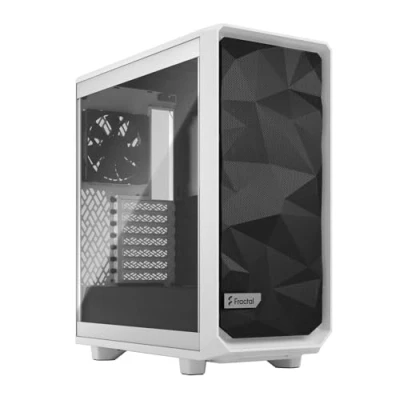 Bild av Fractal Design Meshify 2 Compact White Tempered Glass ATX Flexible High Airflow Window Mid Tower Computer Case