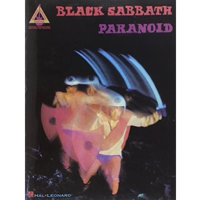 Bild av Black sabbath: paranoid guitar recorded versions guitare