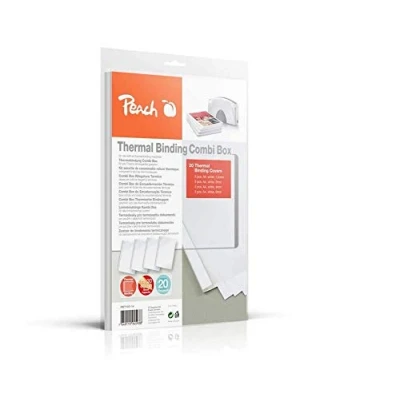 Bild av Peach Combi Box 20 pcs. 200 g/m² Thermal binding cover