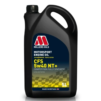 Bild av Millers Oils Motorsport CFS NT+ 5W 40 5l Motorolja 7963 5 VOLKSWAGEN: Passat B6 Variant, Golf 7, B7 AUDI: A4 B8 Avant, A6 C7 Avant