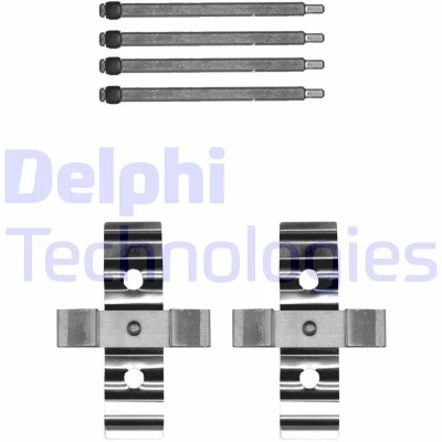 Bild av Tillbehörssats, skivbromsbelägg DELPHI LX0702
