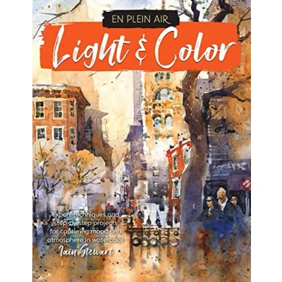 Bild av En Plein Air: Light &amp; Color: Expert techniques and step by projects for capturing mood atmosphere in watercolor