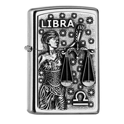 Bild av Zippo 2006502 PL 207 Libra Tierkr. V19 tändare, mässing, design, 5,83,81,2