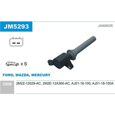 Bild av JANMOR JM5293 Bobine d&#039;allumage