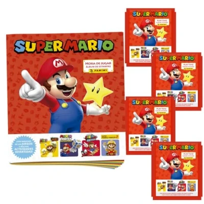 Bild av Super Mario Playtime klistermärkessamling startpaket
