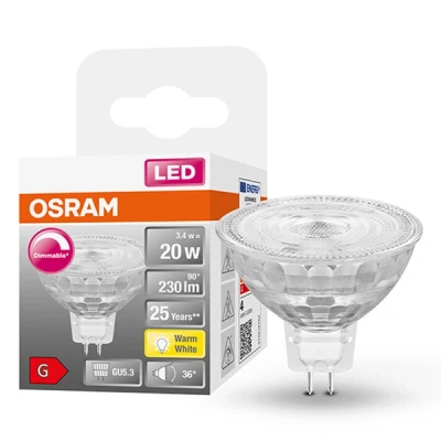 Bild av OSRAM LED reflektor GU5,3 3,4W 927 36 12V dimbar