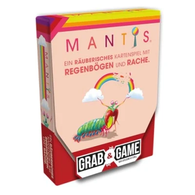 Bild av Exploding Kittens, Mantis: Grav &amp; Game, Party Kortspel, 2 4 spelare, från 7+ år, 10 minuter, tyska