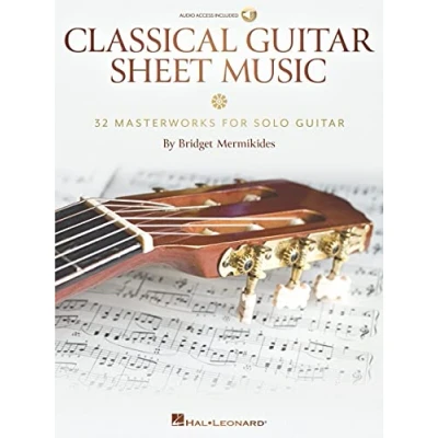 Bild av Classical Guitar Sheet Music: 32 Masterworks for Solo