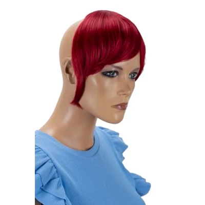 Bild av CAISHA Bangs Clip In Extensions Hair Extension Intense Red F11 2