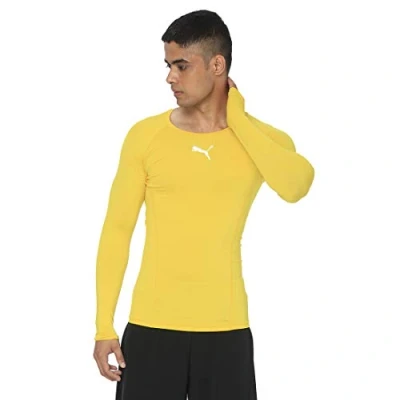 Bild av PUMA herr Tröja League Baselayer Tee Ls, Cybergul, S