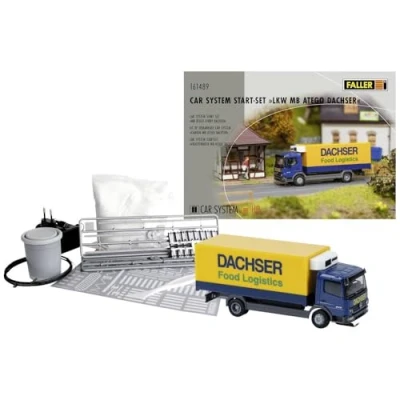 Bild av Faller 161489 Startset LKW MB Atego Dachser Car System H0 Fordon