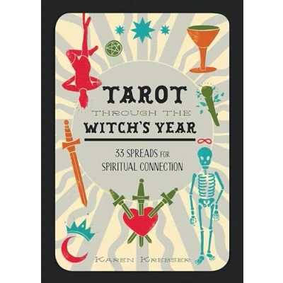 Bild av Tarot Through the Witch&#039;s Year: 33 Spreads for Spiritual Connection