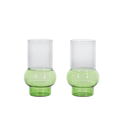 Bild av Tom Dixon, Bump Drickglas Höga Gröna 2 pack