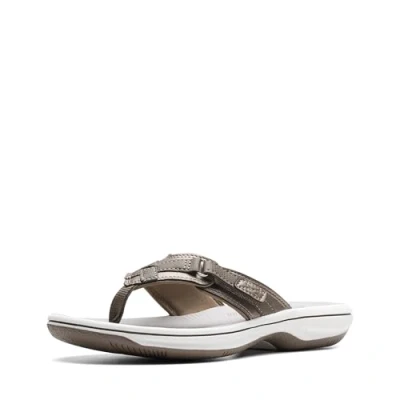 Bild av Clarks kvinnors bris hav flip flop, Tenn syntetisk, 41.5 EU