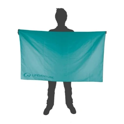 Bild av Lifeventure Resehandduk Soft Fibre Recycled Teal Giant