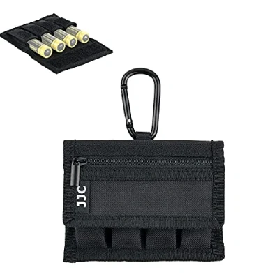 Bild av JJC Vattentålig batteripåse hållare batterier organiserare SD Memeroy kortfodral för 4 X 18650 batteri + 2 kort, batterihållare förvaring bärväska