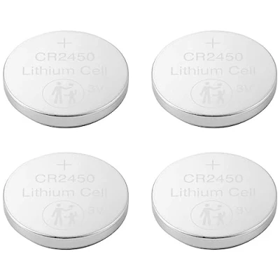 Bild av VOLTCRAFT CR2450 Knappcell CR 2450 Litium 580 mAh 3 V 4 st