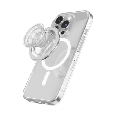 Bild av PopSockets Phone Grip for MagSafe Pill Clear Glitter