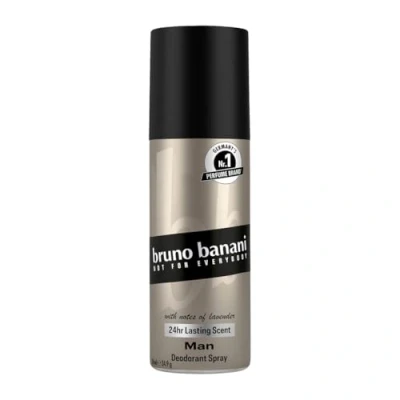 Bild av bruno banani Man deodorant kroppsspray med tidlös, fräsch, orientalisk herrdoft, 24 timmar långvarig, 50 ml
