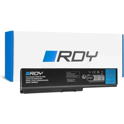 Bild av RDY Laptop Akku PA3817U 1BRS PA3818U 1BAS PABAS228 Batteri för Toshiba Satellite C650 C650D C655 C660 C660D C665 C670 C670D L750 L750D L755 L755D L770 L775 (Kapacitet: 4000 mAh 10.8V)