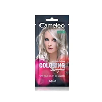Bild av Cameleo toningsschampo silverblond snabb och enkel färguppdatering &quot;Färg i färg&quot; utan ammoniak oxidationsmedel schampo påse 40 ml