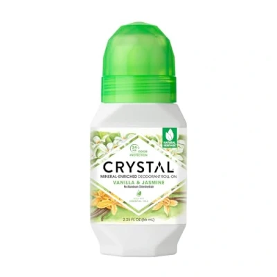 Bild av Crystal Mineral deodorant roll on vanilj jasmin 66,5 ml