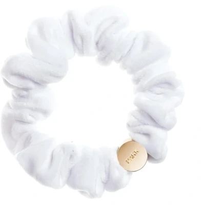 Bild av Dark Velvet Mini Scrunchie Cool White pcs 1