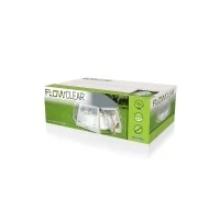 Bild av Bestway 58612, Kupoltak till pool, Ovanmarkspool, Rund, Grå, Transparent, Vit, PVC, Polyester, 2 dörr/dörrar