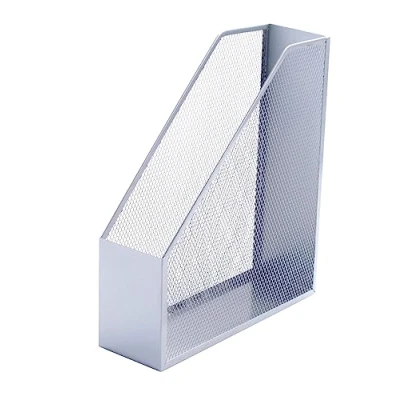 Bild av Q Connect KF00845 Stående samlare metalltråd silver