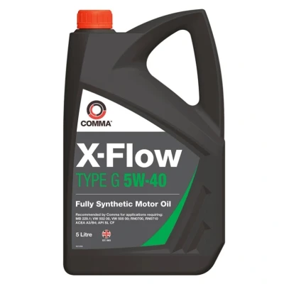 Bild av Comma X Flow G 5W 40 5I Huile moteur XFG5L RENAULT: MASTER 3, Clio 4, TOYOTA: RAV4 III SUV, MERCEDES BENZ: Classe A