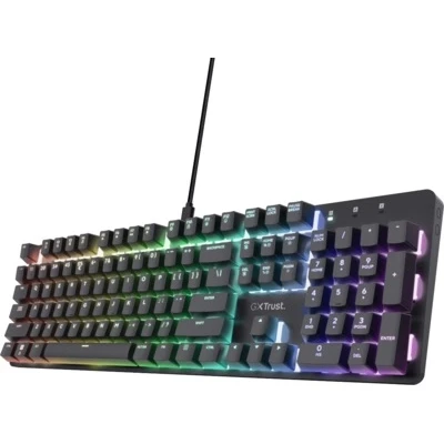 Bild av Trust GXT871 Zora Mechanical Gaming Tangentbord Nordisk